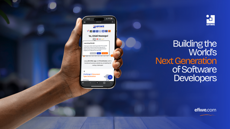 Efiwe Program 2026: Learn Web Development on Your Smartphone (Fully Free & AI-Powered) Efiwe Program 2026: Learn Web Development on Your Smartphone (Fully Free & AI-Powered)