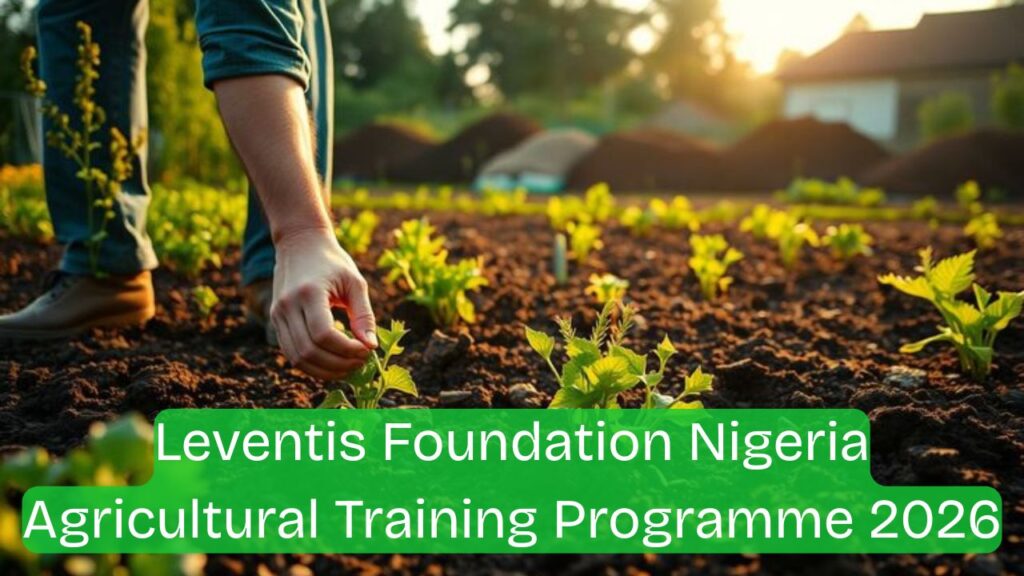Leventis Foundation Nigeria Agricultural Training Programme 2026 Leventis Foundation Nigeria Agricultural Training Programme 2026