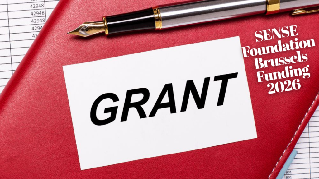SENSE Foundation Brussels Funding 2026